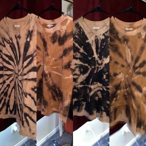 CUSTOM TYE DYE TSHIRTS